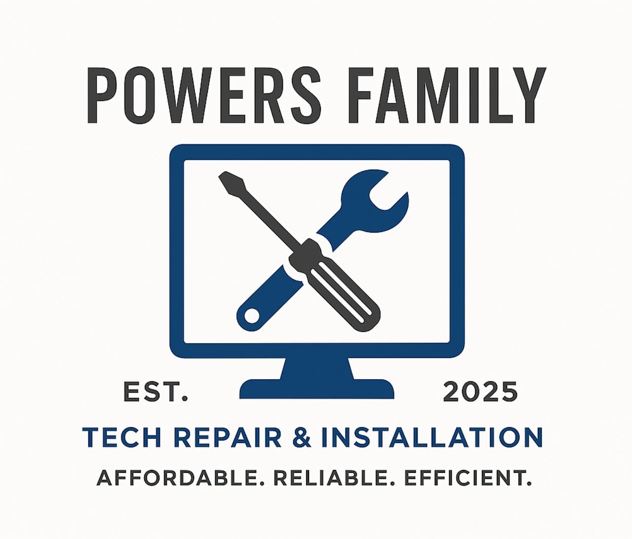 Powers Family Tech Repair & Installation logo